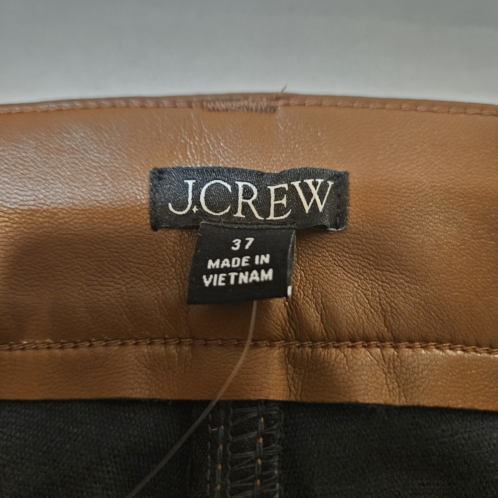 J. Crew Brown Straight Leg Pants - Picture 5 of 9